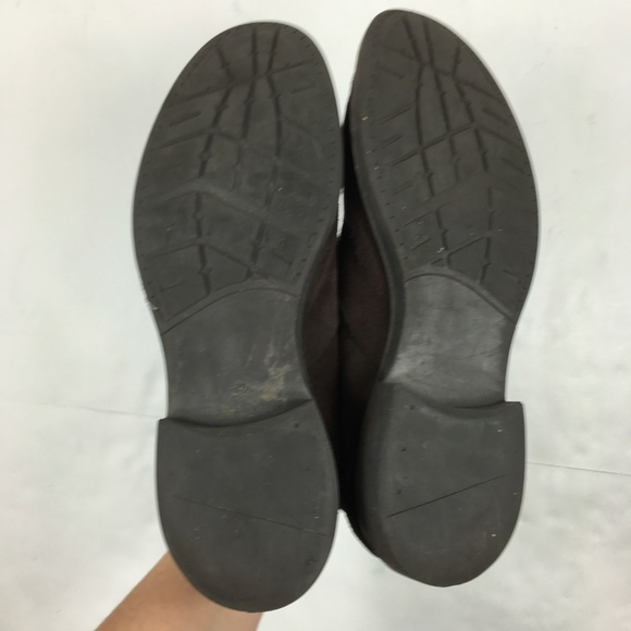 Free Press Brown Suede Leather Chukka Boots Sz 10 main image 3